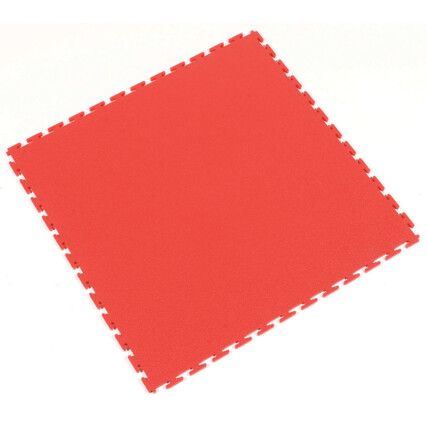 Red ToughLock Textured Tile 0.5m x 0.5m