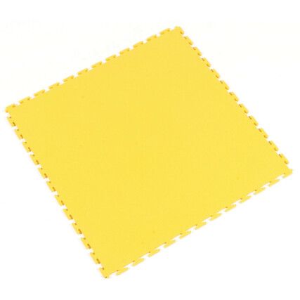 Yellow ToughLock Textured Tile 0.5m x 0.5m