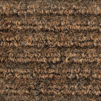 Toughrib Contract Brown Entrance Mat 2m x Linear Metre