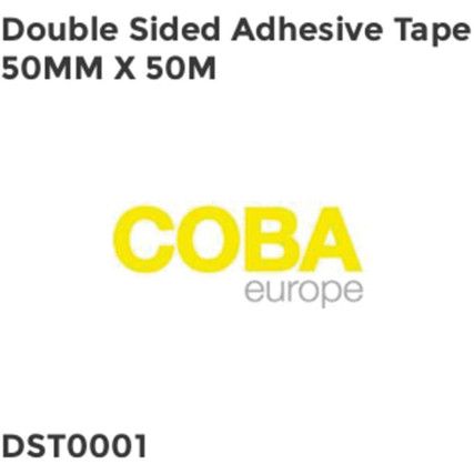 DOUBLE SIDED ADHESIVE TAPE 50MMX50M