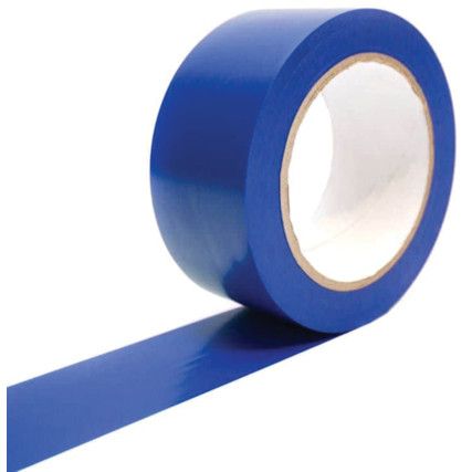 Adhesive Barrier Tape, PVC, Blue, 50mm x 33m