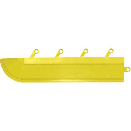 540.58x3x15YL-CS4 F.I.T.™ Ramp With Corner Yellow 8cm x 38cm