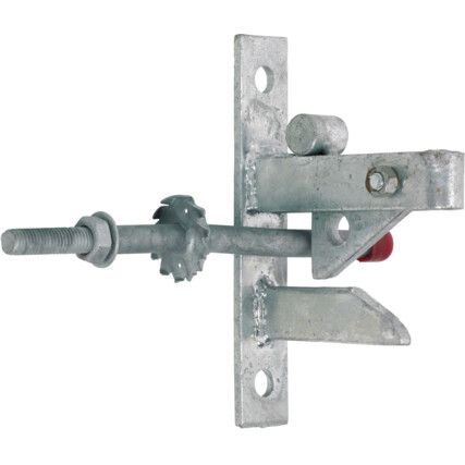 SELF LOCKING AUTO GATE CATCH GALVANISED PRE-PACKED