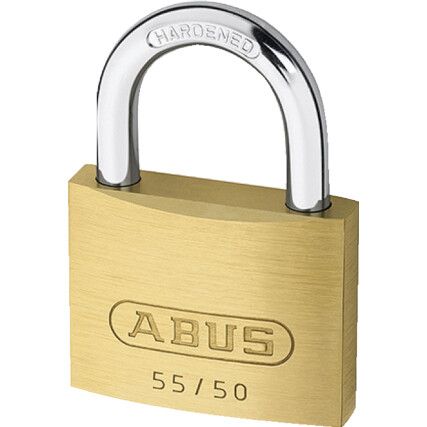 Keyed Padlock, Keyed Different, Brass, Bronze, 48mm Width, Weatherproof