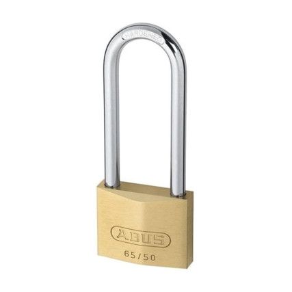 Keyed Padlock, Keyed Different, Brass, Bronze, 50mm Width, Weatherproof