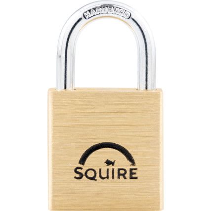 Keyed Padlock, Keyed Different, Brass, Bronze, 31.5mm Width, Weatherproof