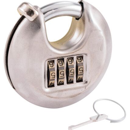 70mm Discus Combination Padlock