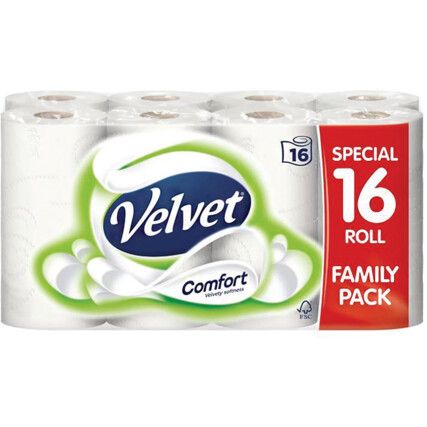 COMFORT TOILET ROLL (PK-16)