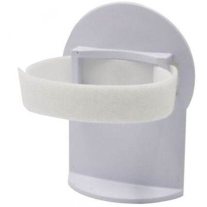 SELF-ADHESIVE WALL BRACKET TO HOLD SANITISER/SOAP BOTTLES