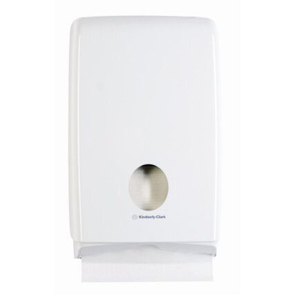 HAND TOWEL DISPENSER WHITE