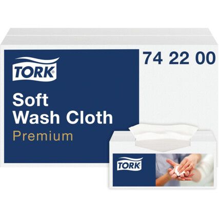 SOFT WASH CLOTH, 30X19.2CM 8 X 80 SHEETS