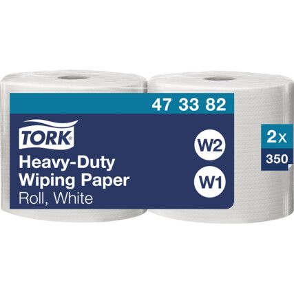 HEAVY-DUTY WIPING PAPER W1,W2 2 X350 SHEETS