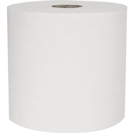 RT1W200R RAPHAEL 1PLY WHITE ROLL TOWEL 200M (PK-6)