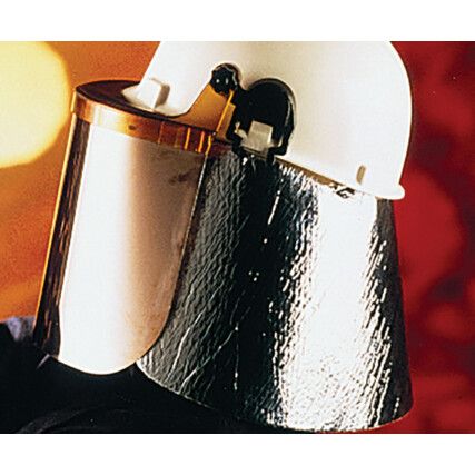 Frost Cape/Sun Cape, Aluminium, For Use With Centurion Vulcan Safety Helmet