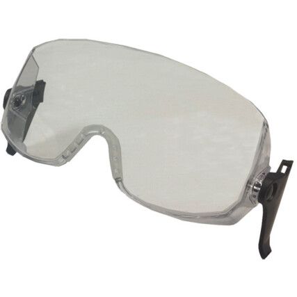 Spectrum, Helmet Eyeshield, Clear, For Use With Spectrum safety helmets S20WR, S20HVOF, S20WRF, S20WA, S20GF & S20LBF