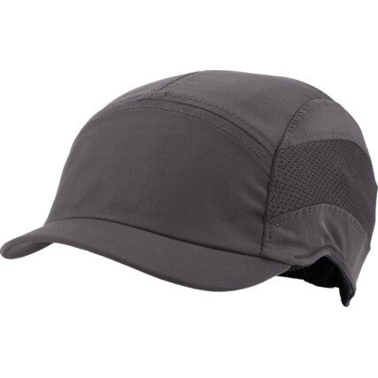 Bump Cap, Black, Vented, Micro Peak, 54cm to 59cm, EN812