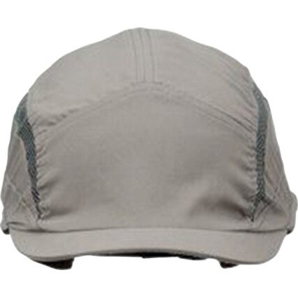 First Base™, Bump Cap, Grey, Vented, Reduced Peak, 54cm to 62cm