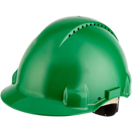 G3000DUV-GP SAFETY HELMET UVICATOR GREEN