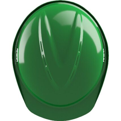 GV541 V-Gard® 500 Green Safety Helmet with PushKey Sliding Suspension