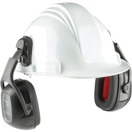 VeriShield­™, Ear Defenders, Multi-Position, No Communication Feature, Not Dielectric, Black Cups