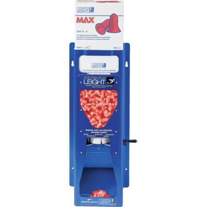 LS-500, Ear Plug Dispenser Only, Wall Mount, Capacity 500 Pairs