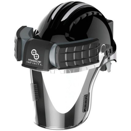 PowerCap Infinity, Respirator Mask, Filters Aerosols/Allergens/Fibre Glass/Metallic Dust/Oil Based Fluids, One Size