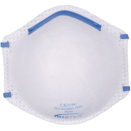 Portwest Biztex P2 Dust Mist Respirators - Pack of 20