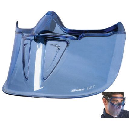 Blast, Faceshield, For Use With Goggles BLAPSI