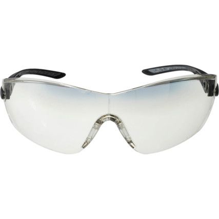 Cobra, Safety Glasses, Smoke Lens, Wraparound, Black Frame, Anti-Fog/High Temperature Resistant/Impact-resistant/Scratch-resistant/Sun Glare/UV-resistant