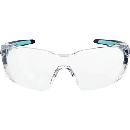 SILEX INDUSTRIAL SPECTACLES BLUE/ BLUE PC/TPR FRAME CLEAR LENS ASAF