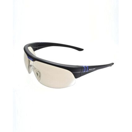 Millennia, Safety Glasses, Silver Lens, Half-Frame, Black Frame, Impact-resistant/Sun Glare/UV-resistant