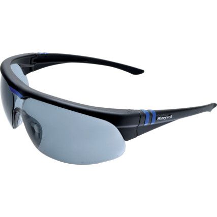 Millennia, Safety Glasses, Grey Lens, Half-Frame, Black Frame, Anti-Fog/Scratch-resistant/UV-resistant