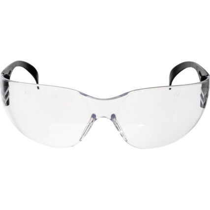 Wraplite™, Safety Glasses, Clear Lens, Frameless, Black Frame, UV-resistant