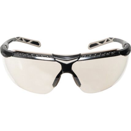 Safety Glasses, I/O Lens, Full-Frame, Black Frame, Anti-Fog/Impact-resistant/Scratch-resistant/UV-resistant