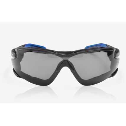 RILEY QUADRO GREY SAFETY GLASSES