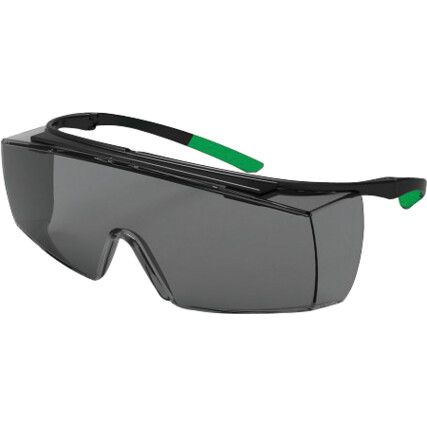 Superfit OTG, Welding Glasses, Grey Lens, Half-Frame, Black/Green Frame, Anti-Fog/High Temperature Resistant/Impact-resistant/Infrared/Scratch-resistant/Sun Glare