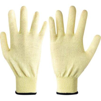 70-205 Neptune Cut Resistant Gloves, Yellow, EN388: 2016, 1, 3, 4, X, B, Nitrile, Kevlar, Size 10