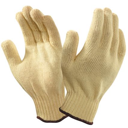 70-215 Neptune Cut & Heat Resistant Gloves, Yellow, Kevlar, Unlined, PVC Coating, EN388: 2016, 1, 4, 4, X, B, Size 9