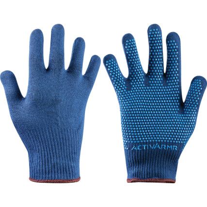 78-203 VersaTouch Cold Resistant Gloves, Blue, Acrylic Liner, PVC Coating, Size 7