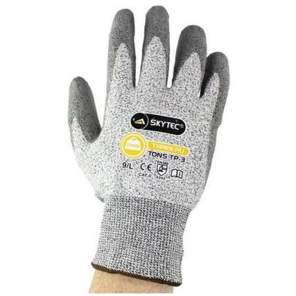 SKYTEC TONS TP3 GREY GLOVE 8 (M)