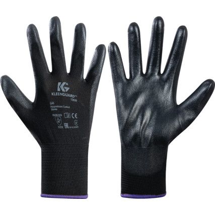 G40 Mechanical Hazard Gloves, Black, Nylon Liner, Polyurethane Coating, EN388: 2003, 3, 1, 3, 1, Size 10