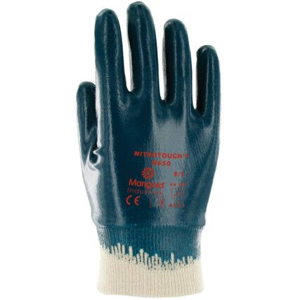 Nitrotough, Cut Resistant Gloves, Blue, Nitrile Coating, EN388: 2003, 4, 2, 2, 1, Size 9