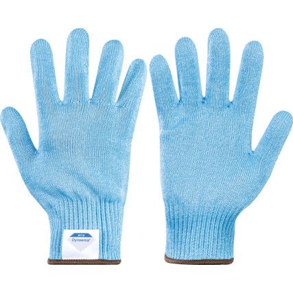 Bladeshades, Cut Resistant Gloves, Blue, EN388: 2016, 3, X, 4, 3, D, Uncoated, Dyneema®, Size 7