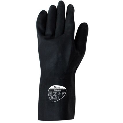 BLACK HEAVYWEIGHT GLOVES (SZ-7)