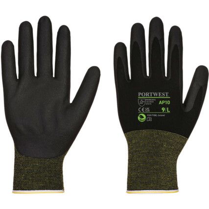 NPR15 FOAM NITRILE BAMBOO GLOVE (XS) (PK-12)