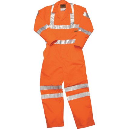 XL Hercules Hi-Vis Orange Coverall