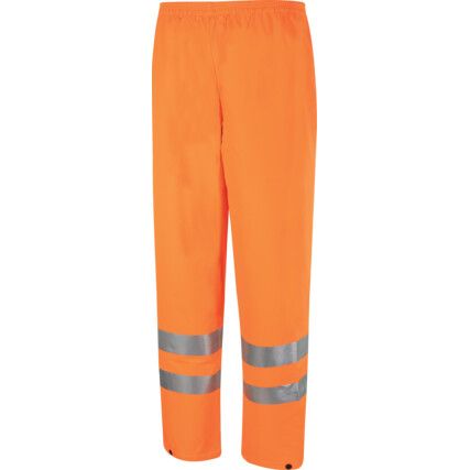 Hi-Vis Breathable Trousers, EN20471, Orange , 3XL