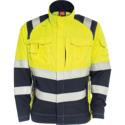 HIVIZ YELLOW/NAVY TERA TX FR JACKET L