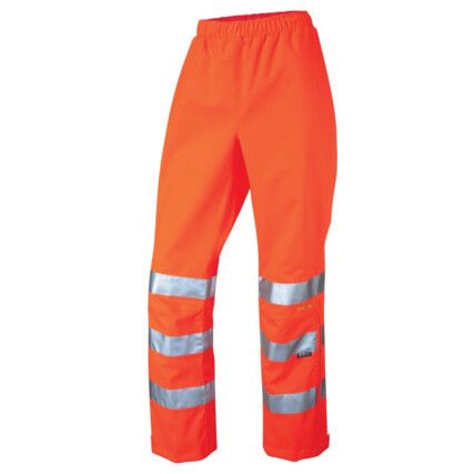 HANNAFORD ISO20471 CL.2 WOMEN'S OVERTROUSERS HI-VIS ORANGE (2XL)