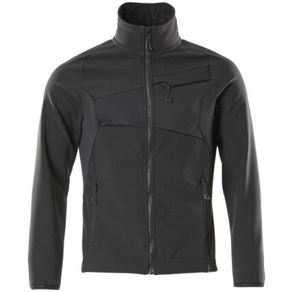 ACCELERATE SOFTSHELL JACKET BLACK (2XL)